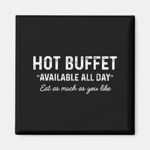 Aimant Buffet Chaud Disponible Tous Les Jours Mangez Auta
