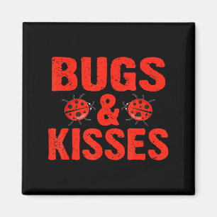 Aimant Bugs &amp; Bisous Câlins Coccinelles Saint-Valenti