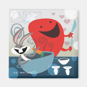 Aimant BUGS BUNNY™ & Gossamer Préparation de repas Whimsi