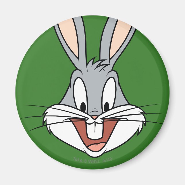 Aimant BUGS BUNNY™ Smiling Face (Devant)