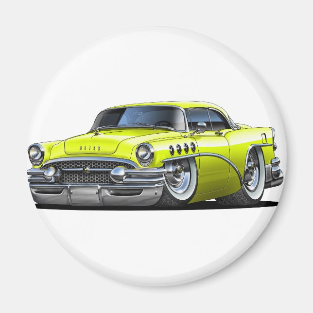 Aimant Buick Century Yellow Car (Devant)