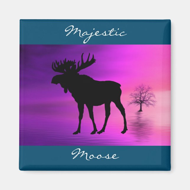 Aimant Bull Moose (Devant)