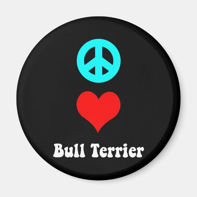 Aimant Bull Terrier (Devant)