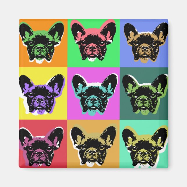 Aimant bulldog français (Devant)