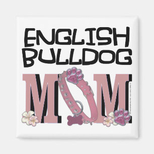 Aimant Bulldog MOM anglais