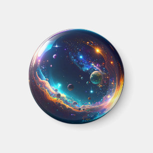 Aimant Bulle cosmique Galaxie Imaginaire Art