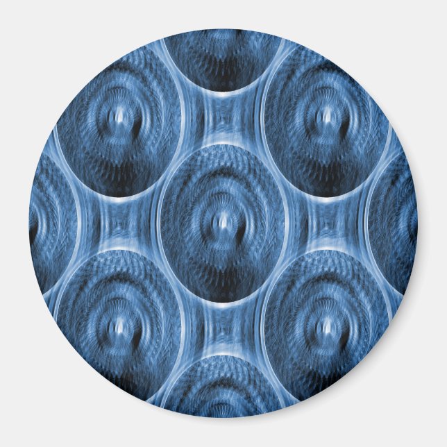 Aimant Bulles à Bleu...... (Devant)