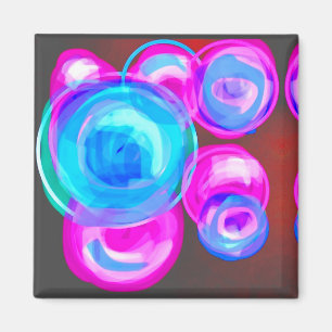 Aimant Bulles d'Art Moderne