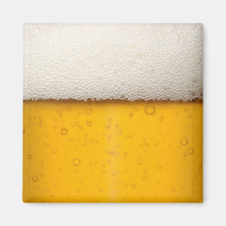 Aimant Bulles de bière - Gros plan