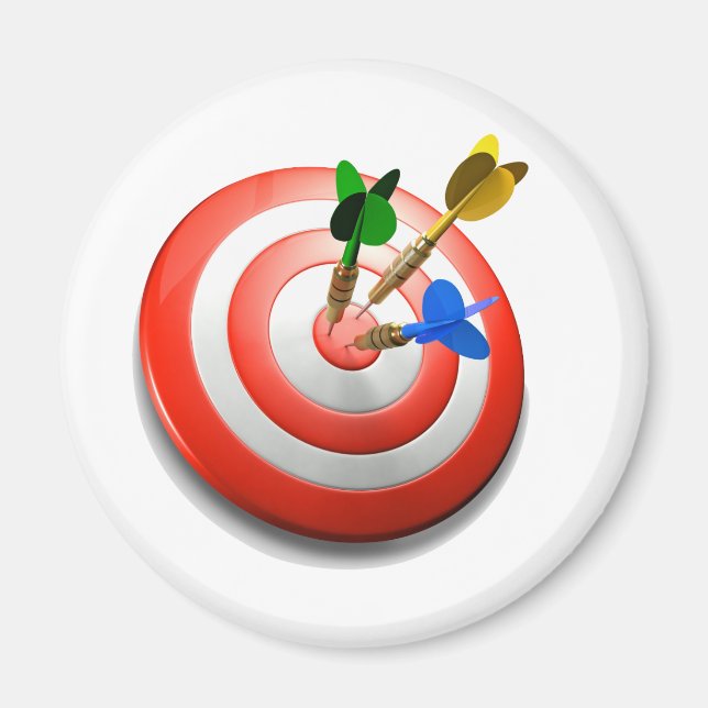 Aimant Bulles de fléchettes 3DeYe (Devant)