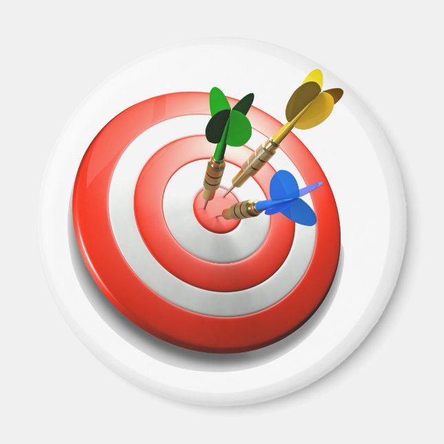 Aimant Bulles de fléchettes 3DeYe (Devant)