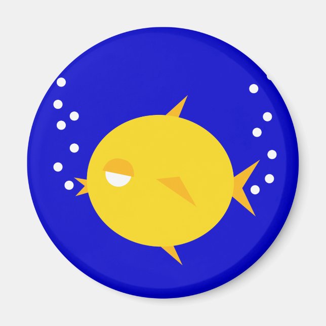 Aimant Bulles Le BlowFish_double bulle (Devant)