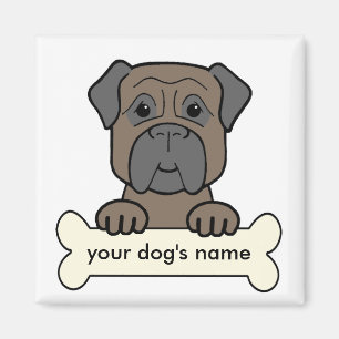 Aimant Bullmastiff personnalisé