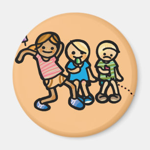 Aimant bummin autour de bouton