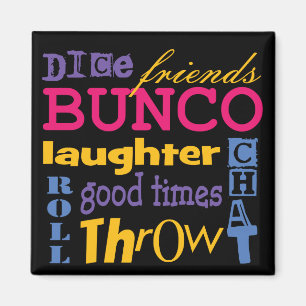 Aimant Bunco Dice Friends