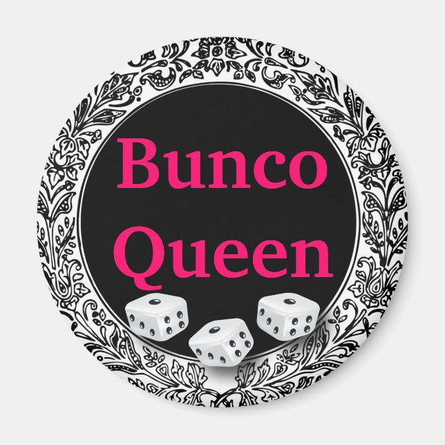 Aimant Bunco Queen Classic Design (Devant)