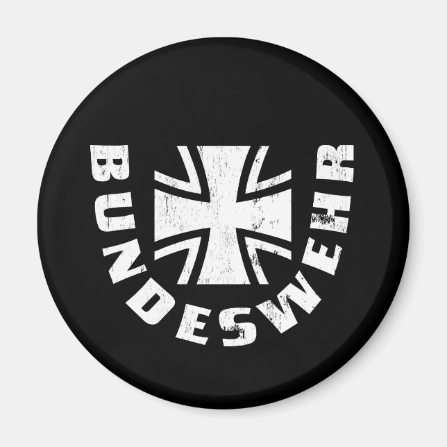 Aimant Bundeswehr Deutschland, Luftwaffe, Force aérienne  (Devant)