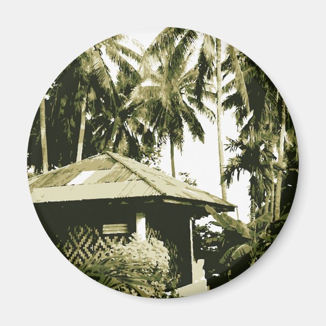 Aimant Bungalow (Devant)