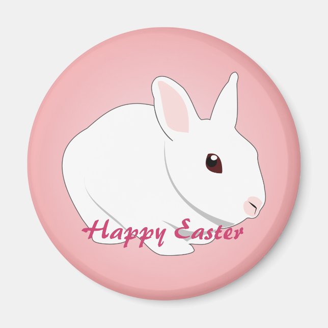Aimant Bunny de Pâques (Devant)