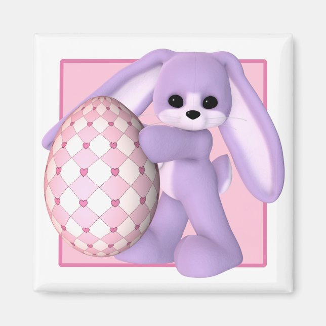 Aimant Bunny de Pâques (Devant)