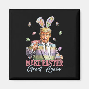 Aimant Bunny Funny Trump Rendre Pâques grand Rabbit H
