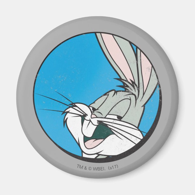 Aimant BUNNY™ Retro Blue Patch (Devant)