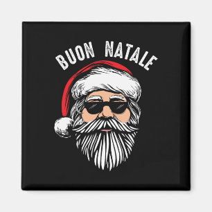 Aimant Buon natale italien santa claus babbo drôle christ