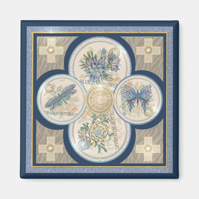 Aimant Bureau de création G (Devant)