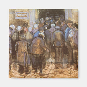 Aimant Bureau de la loterie d'État de Vincent van Gogh (P