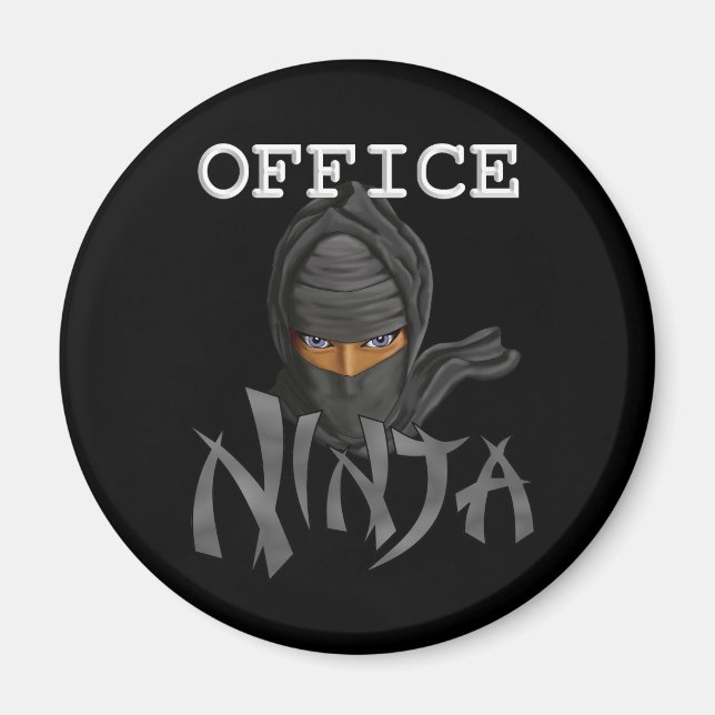 Aimant Bureau Ninja (Devant)