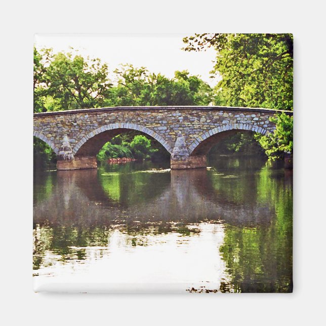 Aimant Burnside Bridge Antietam (Devant)