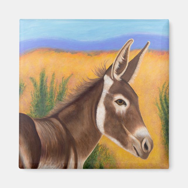 Aimant Burro du désert (Devant)