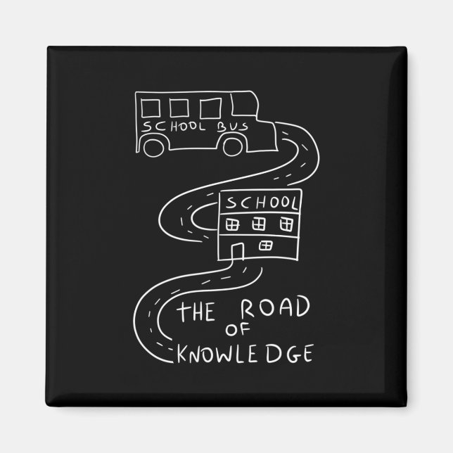 Aimant Bus Driver The Road of Knowledge (Devant)