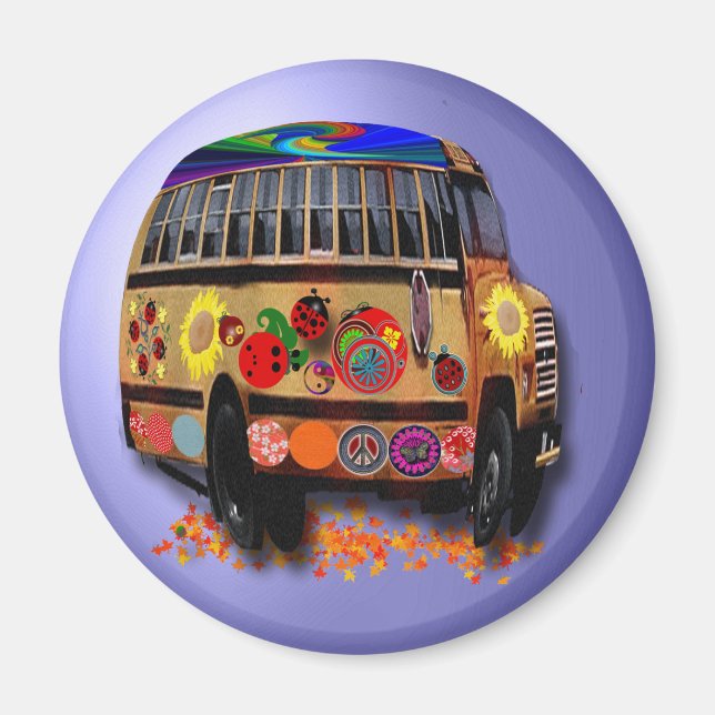 Aimant Bus Ladybug (Devant)