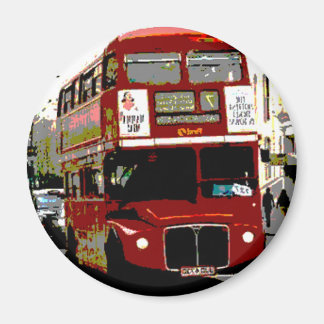 Aimant Bus Rouge de Londres