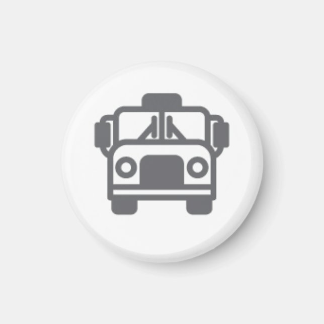 Aimant Bus scolaire (Devant)