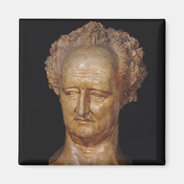 Aimant Buste de Johann Wolfgang von Goethe, 1831 (Devant)