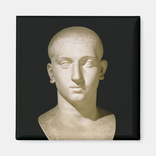 Aimant Buste de portrait de l'empereur Severus Alexander (Devant)