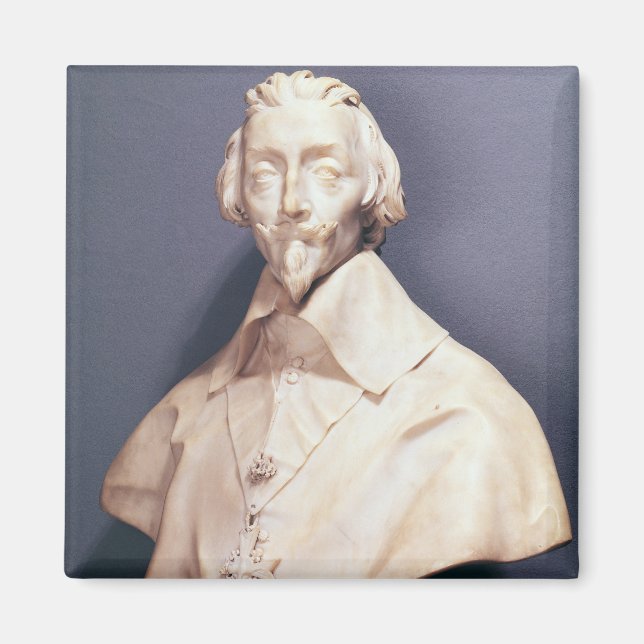 Aimant Buste du cardinal Richelieu c.1642 (Devant)