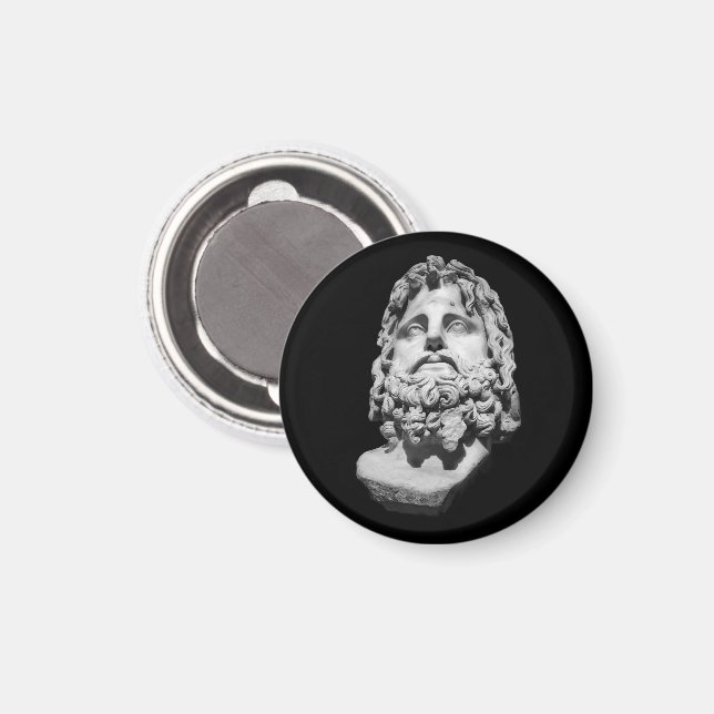 Aimant Buste gréco-romain (Recto/Verso)