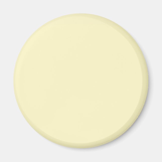 Aimant Butter Yellow Solid Color (Devant)