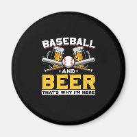 Buveur de bière Baseball Humour de bière Anniversa