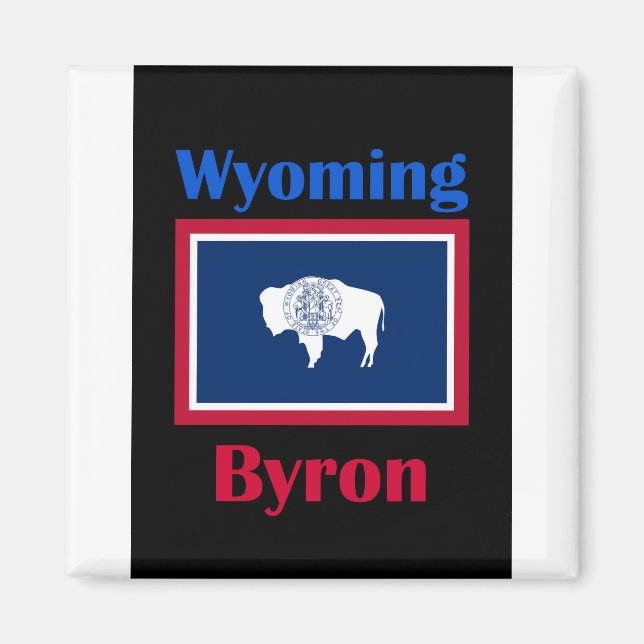 Aimant Byron Wyoming (Devant)