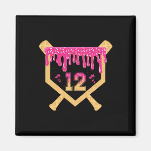 Aimant Bysebyll 12 ans Drip Anniversaire 12e Anniversaire