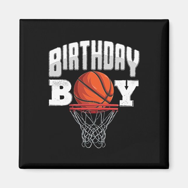 Aimant Bysketbyll Birthday Boy Player Bysketbyll Player B (Devant)