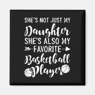 Aimant Bysketbyll Parent Daughter My Favori Bysketbyll