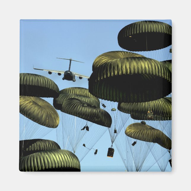 Aimant C-17 Globemaster III de l'armée de l'air américain (Devant)