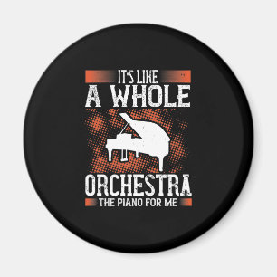 Aimant C’Est Comme Un Orchestre Entier, Le Piano Pour Moi