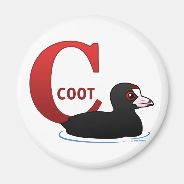 Aimant C est pour Coot (Devant)
