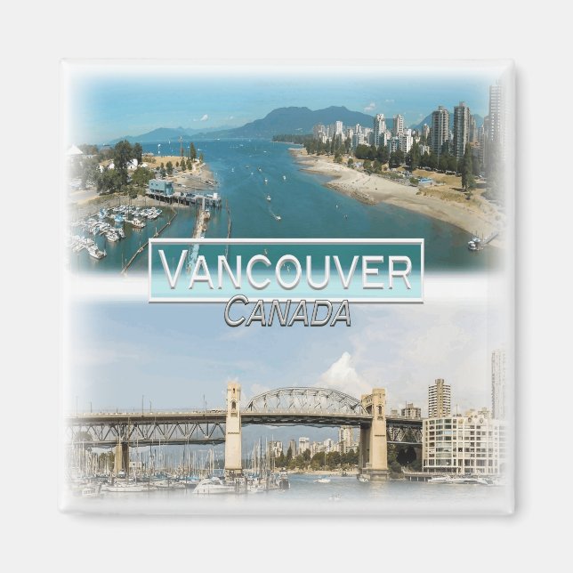Aimant CA0030 Amérique, Canada, Vancouver, Fridge (Devant)